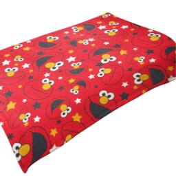 Sesame Street Fleece Elmo Blanket in Red - Size: Crib - thumbnail 2