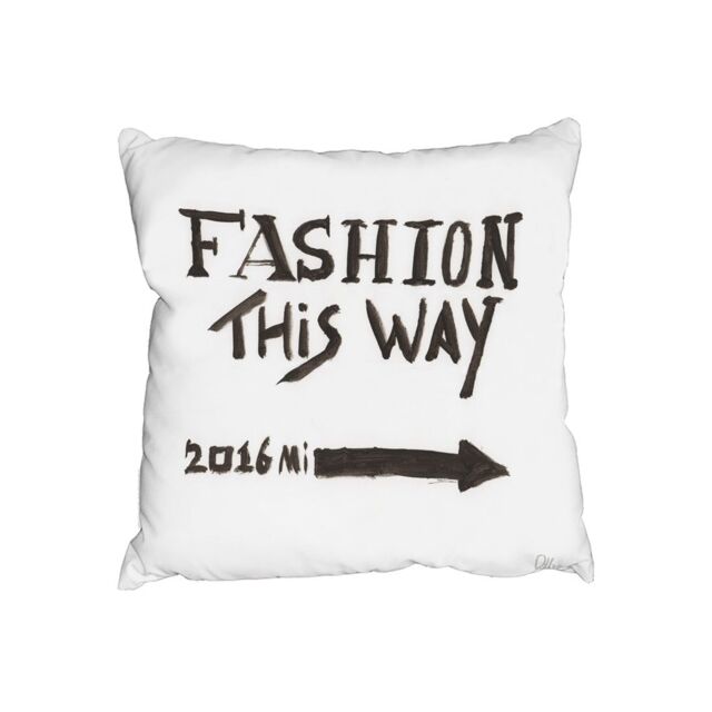 Benjamin Tate Design Fashion This Way (Outdoor Cushion)