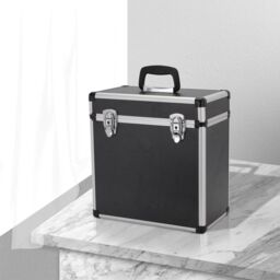 "SPETLEK Vinyl LP Storage Box 12"" Vinyl Record Storage in Black" - thumbnail 4