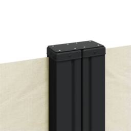Berkfield Home Retractable Side Awning Cream 180x1000 cm - thumbnail 7