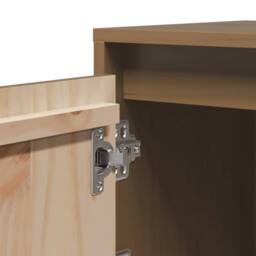 Berkfield Home Elegant Bedside Cabinets 2 pcs Honey Brown 40x30x40 cm Solid Wood Pine - Size: 40 x 30 x 40 cm - thumbnail 8