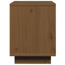 Berkfield Home Elegant Bedside Cabinets 2 pcs Honey Brown 40x30x40 cm Solid Wood Pine - Size: 40 x 30 x 40 cm - thumbnail 5