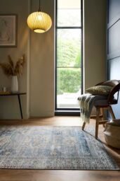 Origin Washable Venice in Blue - Size: 160 cm x 230 cm - thumbnail 1