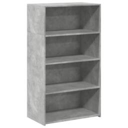 Berkfield Home Highboard Concrete Grey 70x41x124 cm Engineered Wood - Size: 70 x 41 x 124 cm - thumbnail 3
