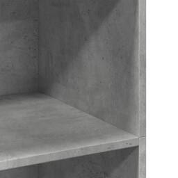 Berkfield Home Highboard Concrete Grey 70x41x124 cm Engineered Wood - Size: 70 x 41 x 124 cm - thumbnail 7