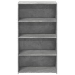 Berkfield Home Highboard Concrete Grey 70x41x124 cm Engineered Wood - Size: 70 x 41 x 124 cm - thumbnail 4