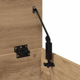 Berkfield Home Storage Box Artisan Oak 30x35x35 cm Engineered Wood in Brown - Size: 30 x 35 x 35 cm - thumbnail 9