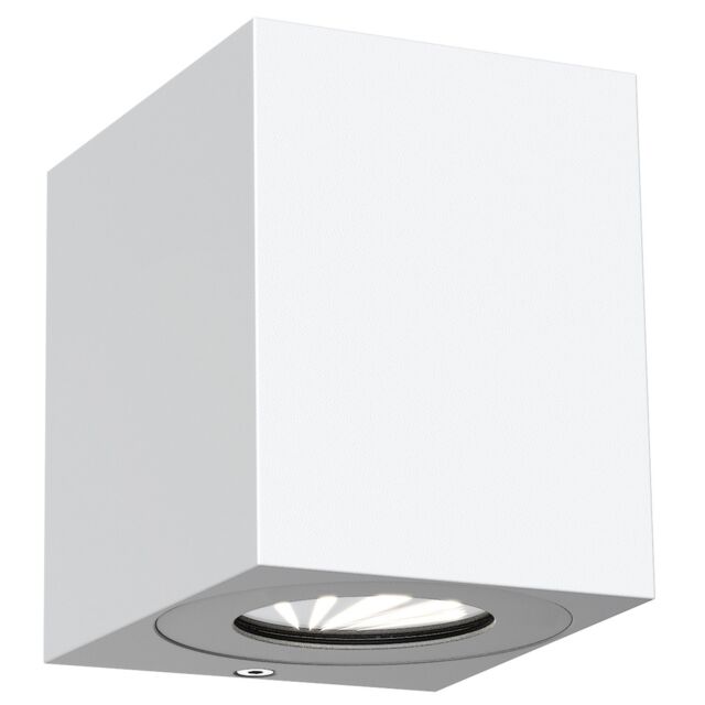 Nordlux Modern Outdoor Wall Light White Aluminium Intergrated LED Weatherproof - Mains Powered, IP44 - image 1