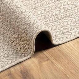 Berkfield Home Rug ZIZUR Cream 60x110 cm Jute Look Indoor & Outdoor - Size: Medium - thumbnail 6