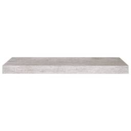 Berkfield Home Floating Wall Shelves 4 pcs Concrete Grey 60x23.5x3.8 cm MDF - thumbnail 5