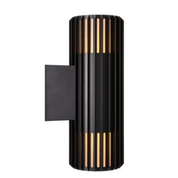 Nordlux Modern Outdoor Wall Light Black Aluminium E27 Coastal/Marine Safe - Mains Powered, IP54 - thumbnail 3