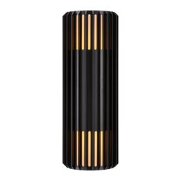 Nordlux Modern Outdoor Wall Light Black Aluminium E27 Coastal/Marine Safe - Mains Powered, IP54 - thumbnail 2