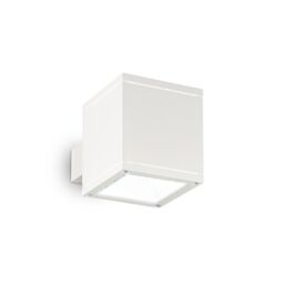 Netlighting Snif Square 1 Light Outdoor Up Down Wall Light White Putty IP44 G9 - thumbnail 1