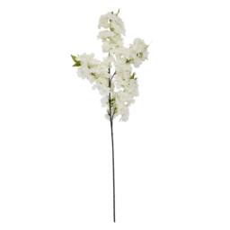 Lemon Pavilion Furniture and Decor Large Full Cherry Blossom Stem - Plastic - L6 x W8 x H100 cm - White - thumbnail 4
