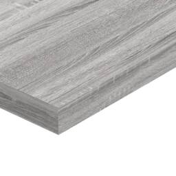 Berkfield Home Durable Wall Shelves 4 pcs Grey Sonoma 40x10x1.5 cm Engineered Wood - thumbnail 7