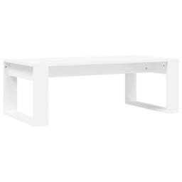 Berkfield Home Coffee Table White 102x50x35 cm Engineered Wood - Size: 102 x 50 x 35 cm - thumbnail 6