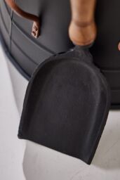 Dibor Traditional Black Copper Fireplace Storage Fireside Coal Bucket with Scoop - thumbnail 5