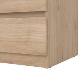 Wyld Haus Budapest Natural Oak Effect 3 Drawer Chest - thumbnail 8