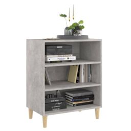 Berkfield Home Sideboard Concrete Grey 57x35x70 cm Engineered Wood - Size: 57 x 35 x 70 cm - thumbnail 3