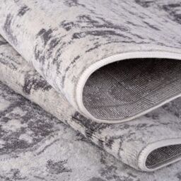 THE RUGS Montana Vintage Grey & Cream Living Room Area Rug 4060 - Size: 80 cm x 150 cm - thumbnail 4