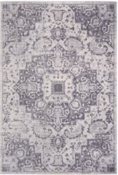 THE RUGS Montana Vintage Grey & Cream Living Room Area Rug 4060 - Size: 80 cm x 150 cm - thumbnail 2