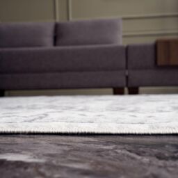 THE RUGS Montana Vintage Grey & Cream Living Room Area Rug 4060 - Size: 80 cm x 150 cm - thumbnail 5