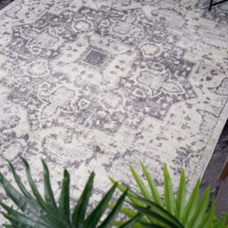 THE RUGS Montana Vintage Grey & Cream Living Room Area Rug 4060 - Size: 80 cm x 150 cm - thumbnail 7
