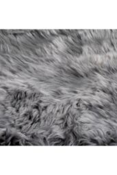 Native Natural Grey Sheepskin Rug XXL - Size: 60 cm x 120 cm - thumbnail 3