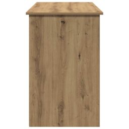 Berkfield Home Desk Artisan Oak 102x50x75 cm Engineered Wood in Brown - Size: 102 x 50 x 75 cm - thumbnail 6