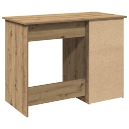 Berkfield Home Desk Artisan Oak 102x50x75 cm Engineered Wood in Brown - Size: 102 x 50 x 75 cm - thumbnail 7