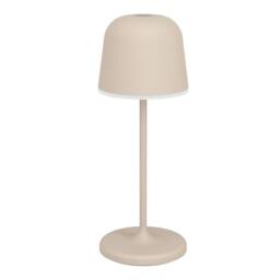 Eglo MANNERA - S Portable Sandy-Coloured LED Outdoor Table Lamp in Light Sand - thumbnail 2
