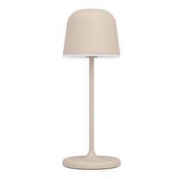 Eglo MANNERA - S Portable Sandy-Coloured LED Outdoor Table Lamp in Light Sand - thumbnail 3