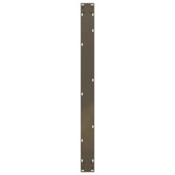 Berkfield Home Coffee Table Legs U-Shaped 2 pcs Natural Steel 100x(72-73) cm Steel in Brown - thumbnail 7