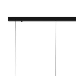 Netlighting Antaras 3 Light Linear Bar Pendant 24W LED 3000K 1770lm Black - thumbnail 5