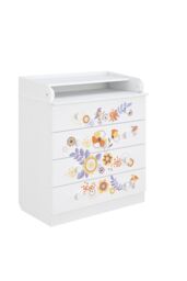 Shefa Line Shefa 800 Kids Changing Dresser Bike Tour White (2 Boxes) - thumbnail 3