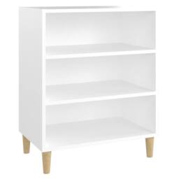 Berkfield Home Sideboard White 57x35x70 cm Engineered Wood - Size: 57 x 35 x 70 cm - thumbnail 3