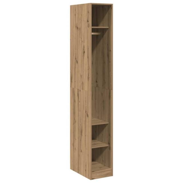 Berkfield Home Wardrobe Artisian Oak 30x50x200 cm Engineered Wood in Brown - Size: 30 x 50 x 200 cm - image 1