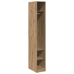 Berkfield Home Wardrobe Artisian Oak 30x50x200 cm Engineered Wood in Brown - Size: 30 x 50 x 200 cm - thumbnail 1