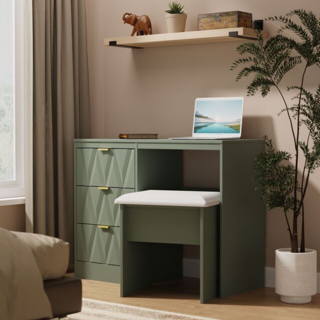 Ready Assembled 2 U Washington Vanity (Ready Assembled) in Pale Green - Size: Medium - image 1