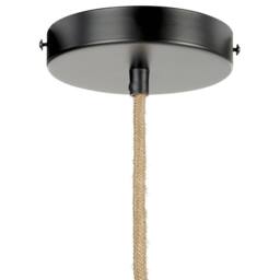 Wyld and Coco Japandi Pendant Lamp - Natural Paper Shade Jute Cord - thumbnail 6
