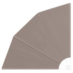 Berkfield Home Balcony Privacy Screen Folding Manual Taupe 140 x 140 cm Fabric - thumbnail 2