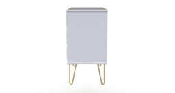 Ready Assembled 2 U Metro 3 Drawer Chest (Ready Assembled) in Dusty Pink - thumbnail 2