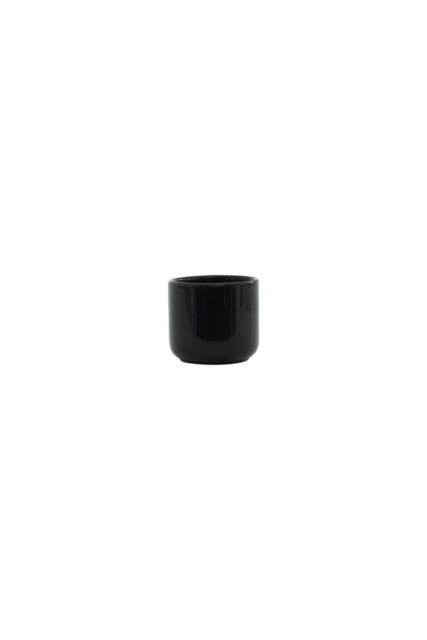 KDMD Hortus Havana Glossy Black Ceramic Pot 7cm 5 Pack - image 1