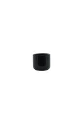KDMD Hortus Havana Glossy Black Ceramic Pot 7cm 5 Pack - thumbnail 2