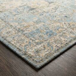 Livabliss Avellino-Vintage Beige Blue Gray Traditional Boho High Pile Living Rug - Size: 200 cm x 280 cm - thumbnail 5