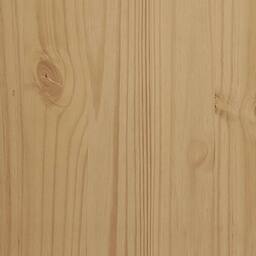 Berkfield Home Beautiful Chest of Drawers FLORO Wax Brown Solid Wood Pine in Light Brown - thumbnail 9