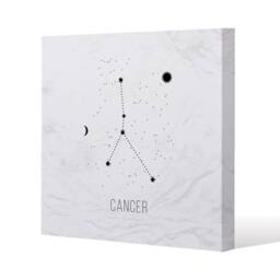 Benjamin Tate Design Astrology sign cancer (canvas) / 90 x 90 x 4cm in Natural - Size: 90 x 90 x 4 cm - thumbnail 1
