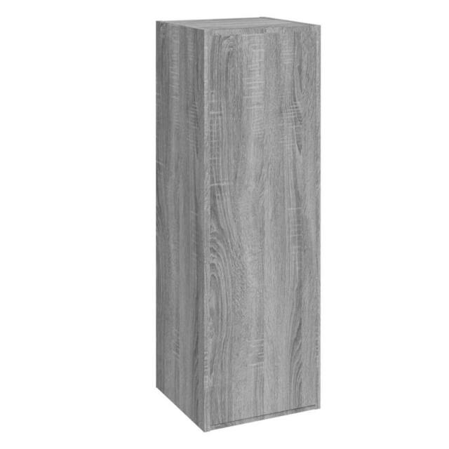 Berkfield Home TV Cabinets 2 pcs Grey Sonoma 30.5x30x90 cm Engineered Wood - image 1