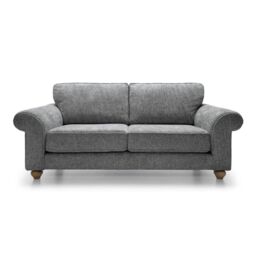 Abakus Direct Ingrid 3 Seater Sofa in Steel Grey in Dark Grey - thumbnail 2