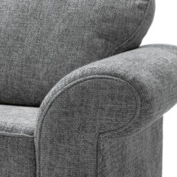 Abakus Direct Ingrid 3 Seater Sofa in Steel Grey in Dark Grey - thumbnail 5